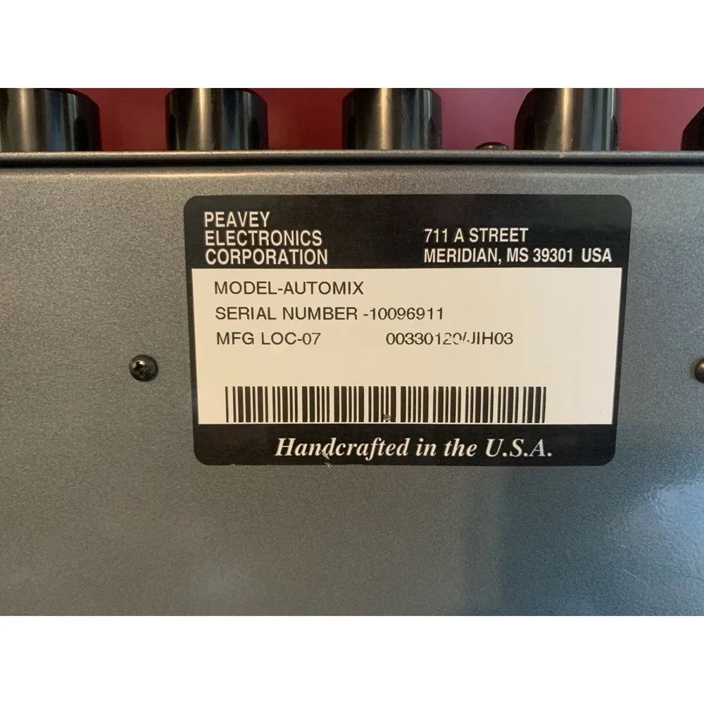 Peavey Architectural Acoustics Automix 2 8-Ch Mixer - Tested & Working